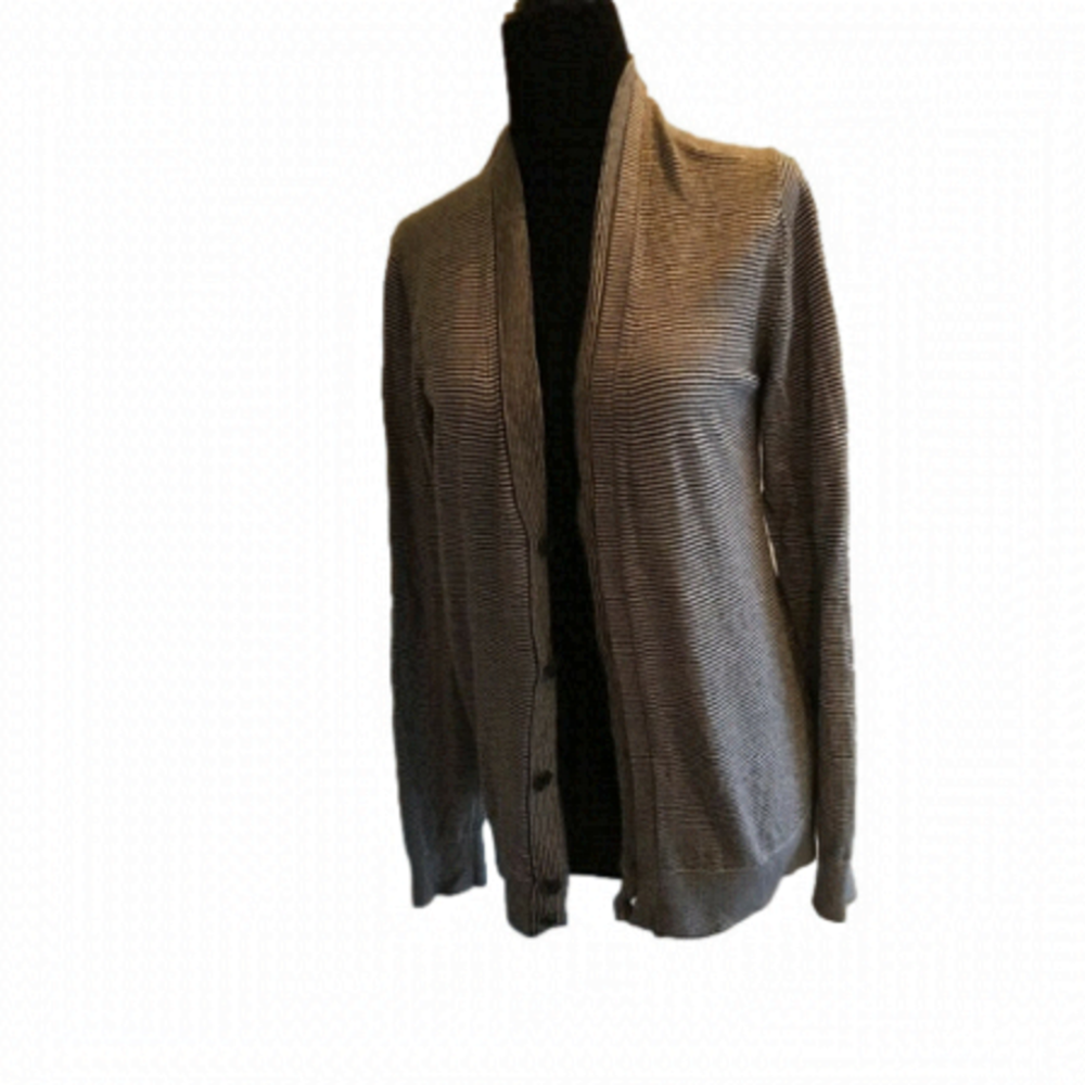 armani Exchange women’s striped cardigan. Size medium.